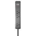 3 Outlet Power Strip With 2 USB's & Surge Protection